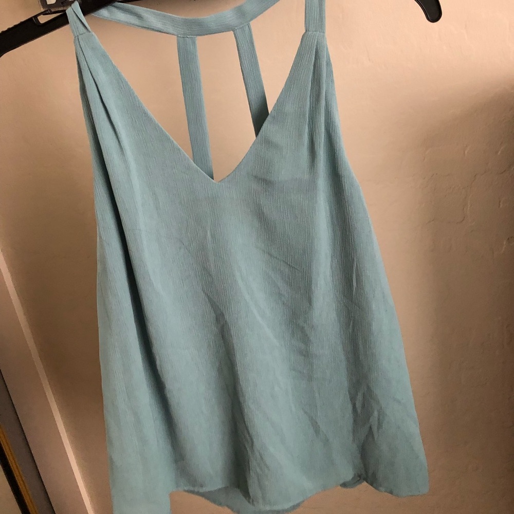 Airy Sea Green Top